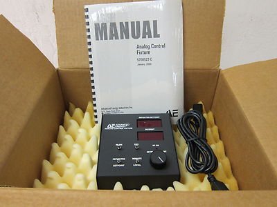Advanced Energy 3155061-001 AE Analog Control Fixture AMAT 3920-01719, 400865