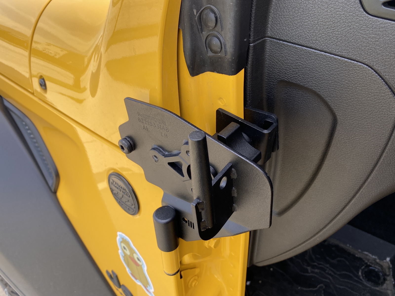 JEEP WRANGLER GLADIATOR Mirrors Body Mount Kit for Doors Off Driving MOPAR eBay