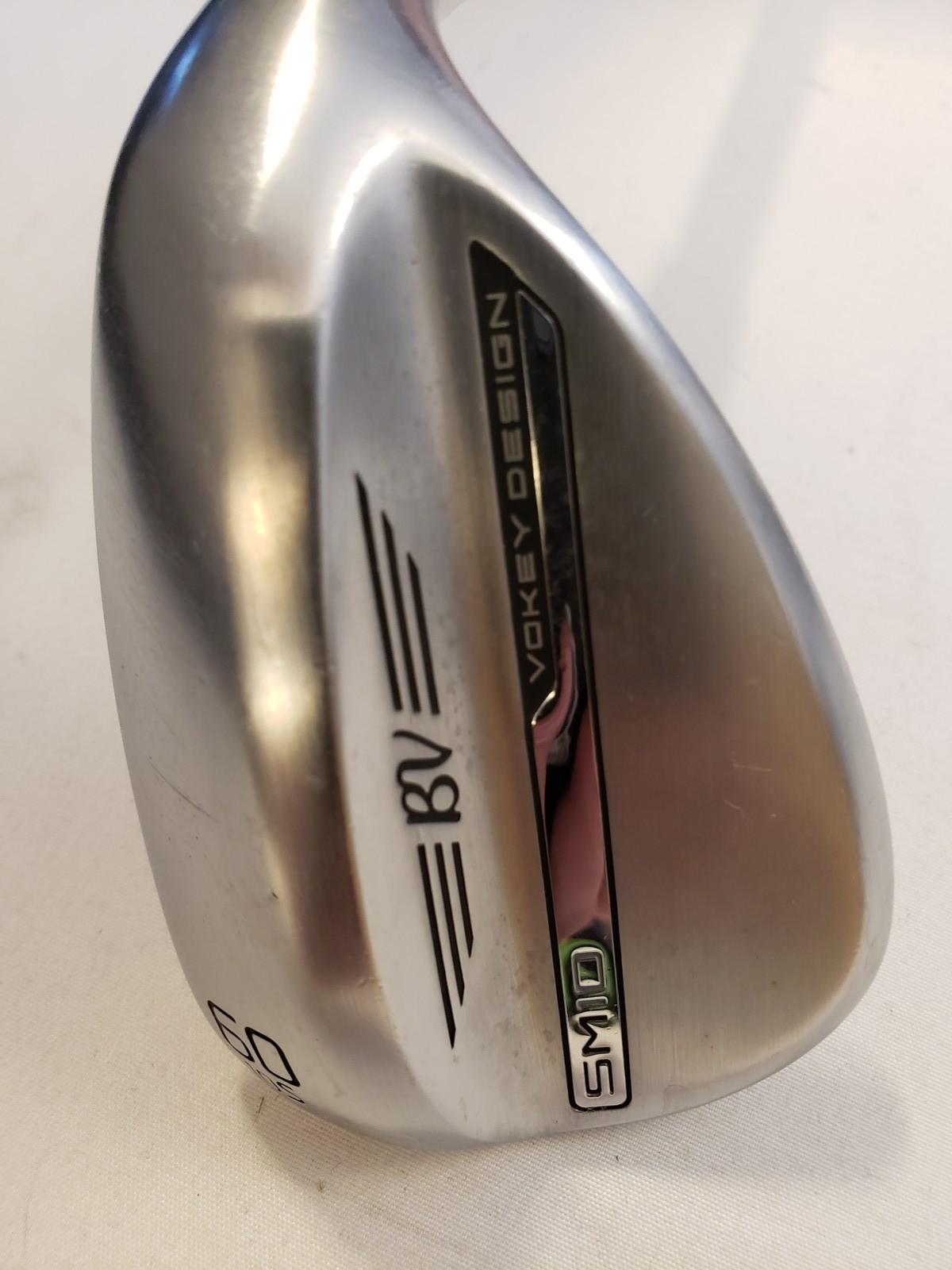 Used Titleist Vokey SM10 - Lob Wedge 60* - 10* B - S Grind - Tour Chrome - RH