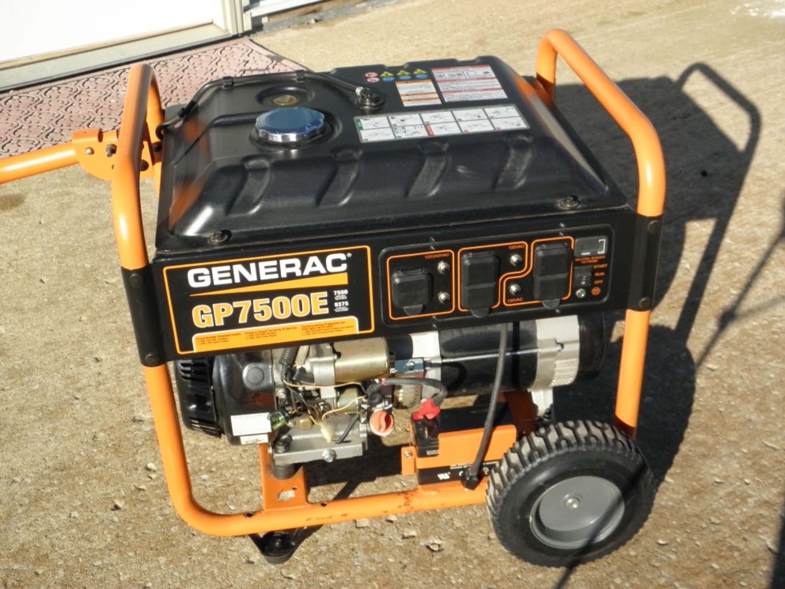 Generac GP7500E gas generator