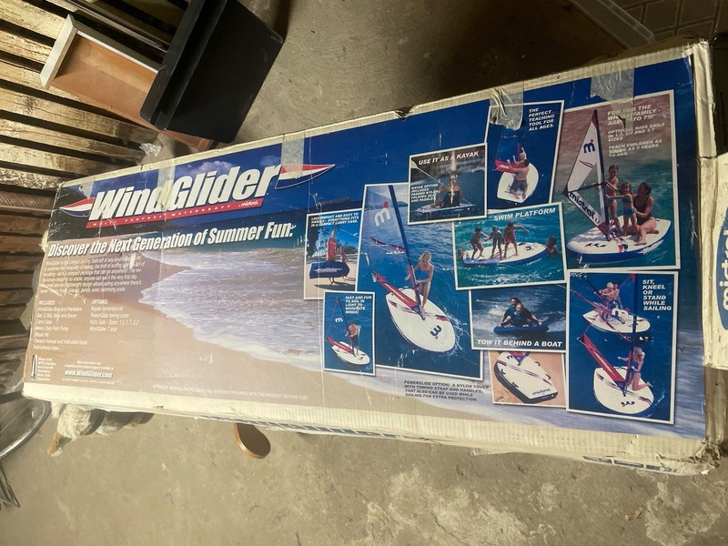 Mistral WindGlider Windsurf Multipurpose Board Kit NEW Old Stock IN