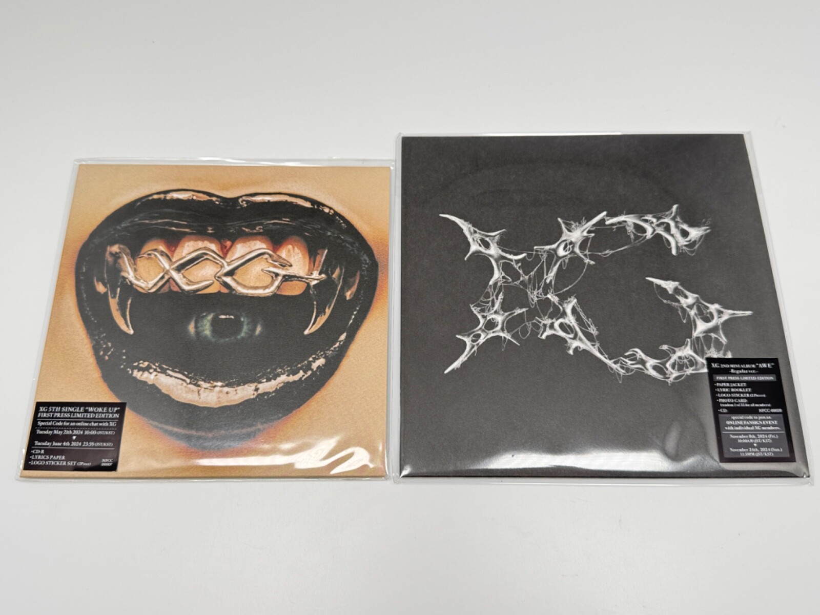 XG WAKE UP AWE VINYL LP セット XG - 2nd Mini Album - AWE - VINYL