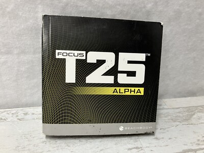 Beachbody Focus T25 Alpha Beta DVD Set. Tested And WORKS