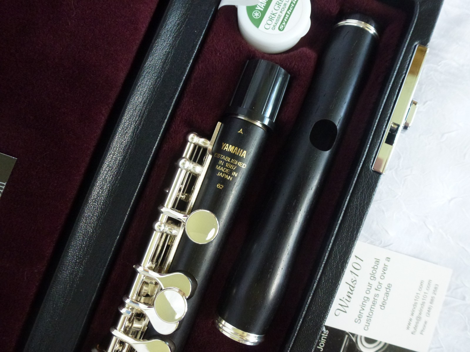 Yamaha Grenadilla Wooden Piccolo YPC-62 NEW IN BOX