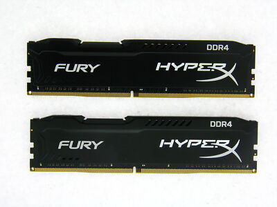 HyperX HX424C15FBK2/32  DDR-2400 16gb×2枚 Hyperx 16GB (2x8GB) DDR4 Memory Kit 2400MHz HX424C15FBK2/16