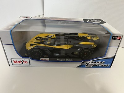 Bugatti Bolide Special Edition Diecast Boxed 1:18 Model Car  Yellow Brand New