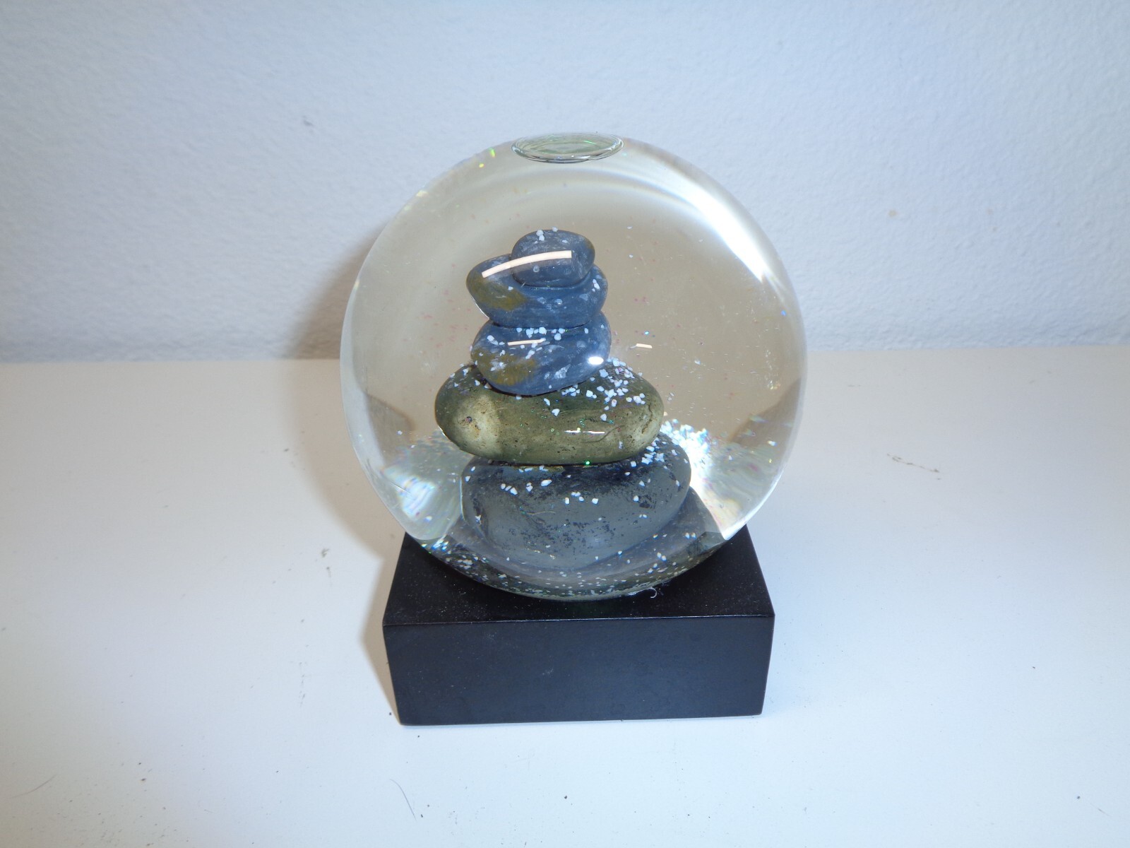 Zen Rocks Snow Globe By Cool Snow Globes