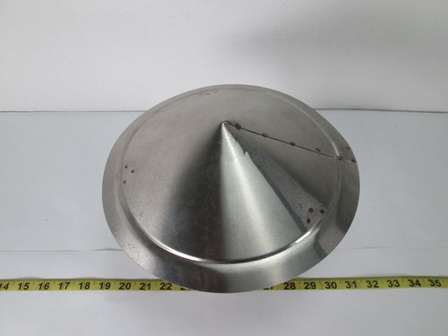 New NOS Reliance Mfg Corp 4" Stainless Steel Drawband China Cap RM4DC Stove Cap