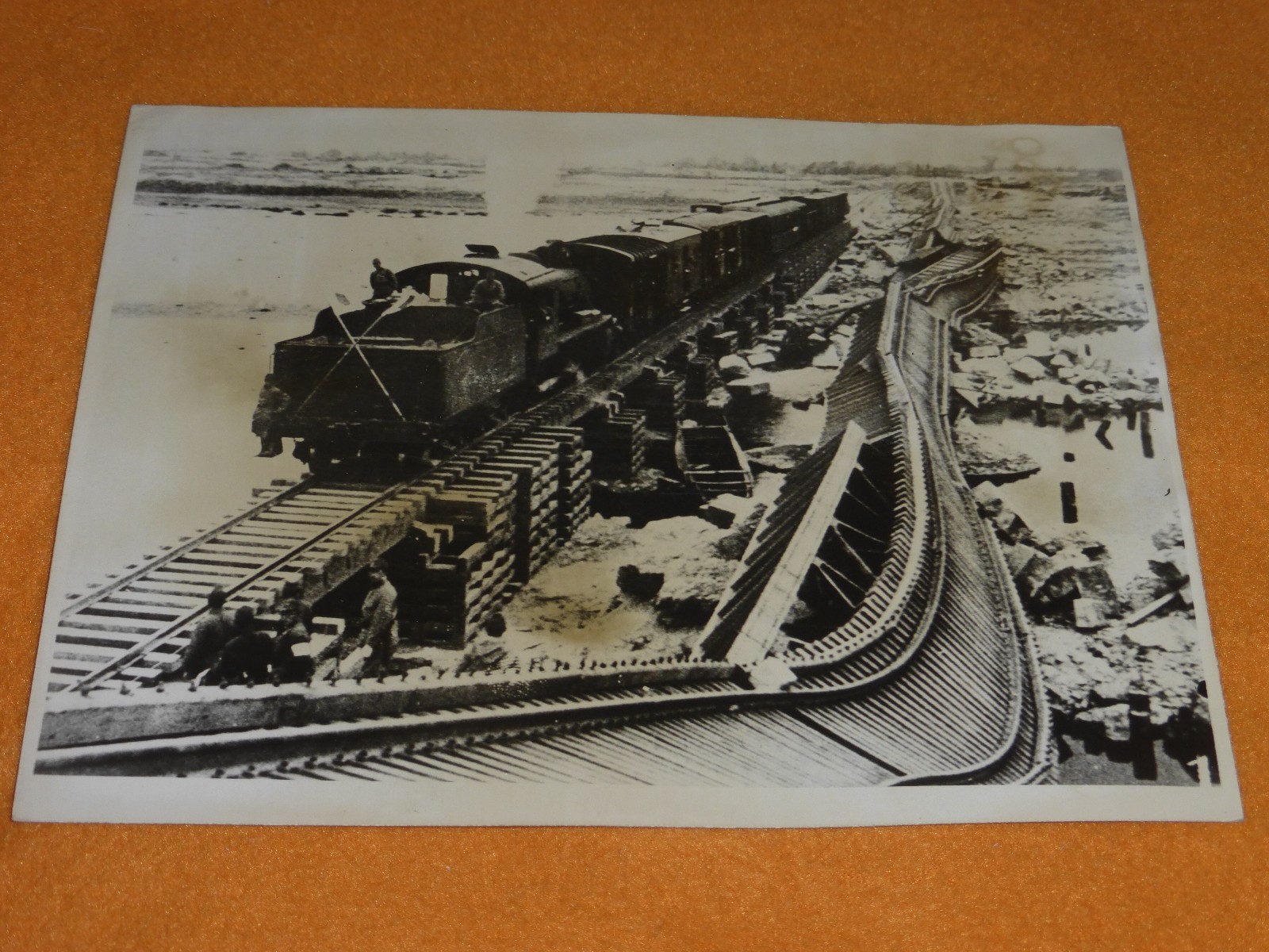 Japanisch-Chinesischer Krieg Eisenbahn Brcke Peking Hankow Foto Japan China