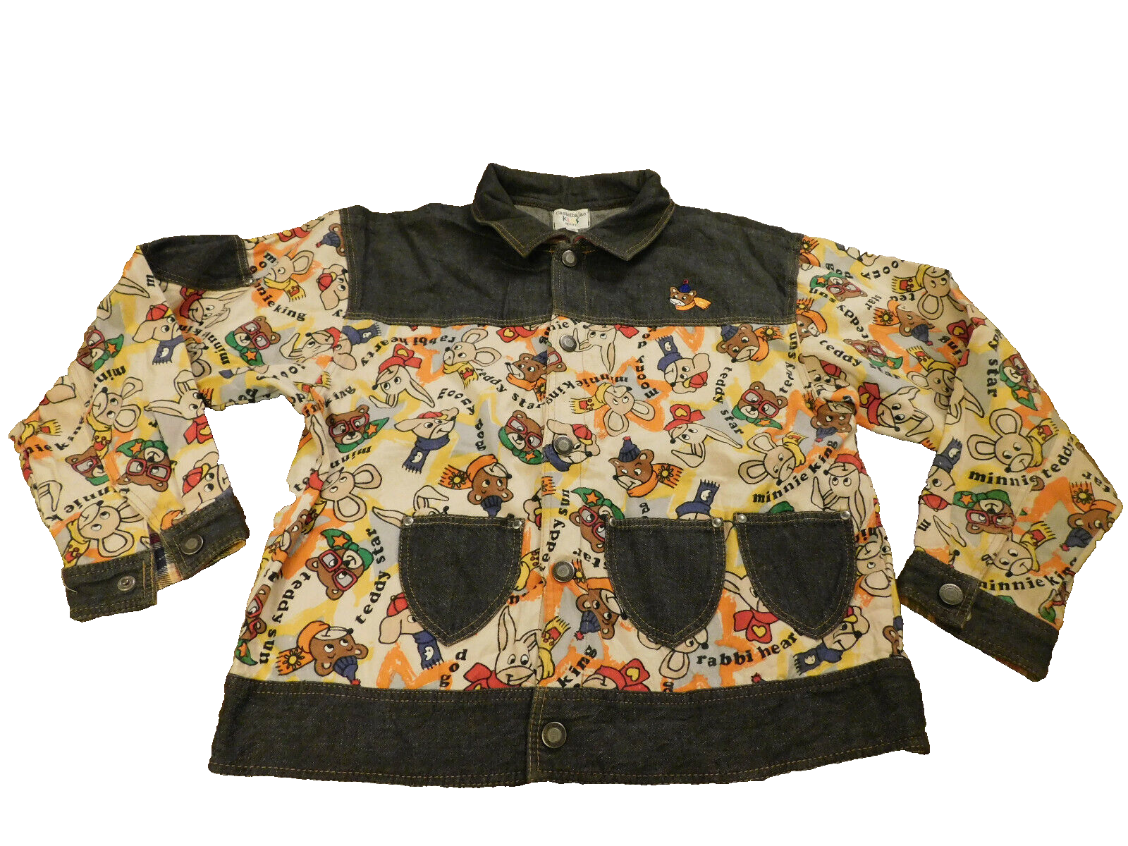 Vtg RARE JCDC Jean Charles de Castelbajac Kids Sport Jacket Vtg RARE JCDC Jean Charles de Castelbajac Kids Sport Jacket