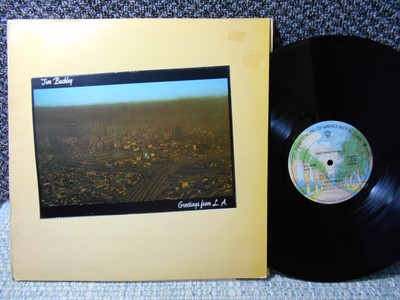 Tim Buckley m- record UK with card LP Greetings from LA