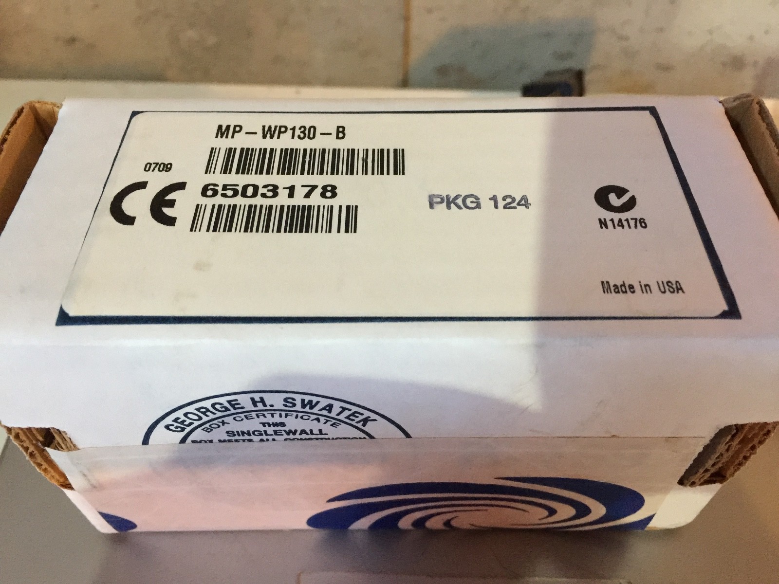 Crestron MP-WP130-B Media Presentation Wall Plate VGA w/ Stereo Audio NIB Sealed