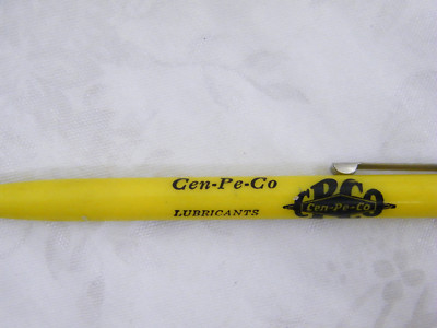 Vintage Scripto Central Petroleum, Co. Ink Pen
