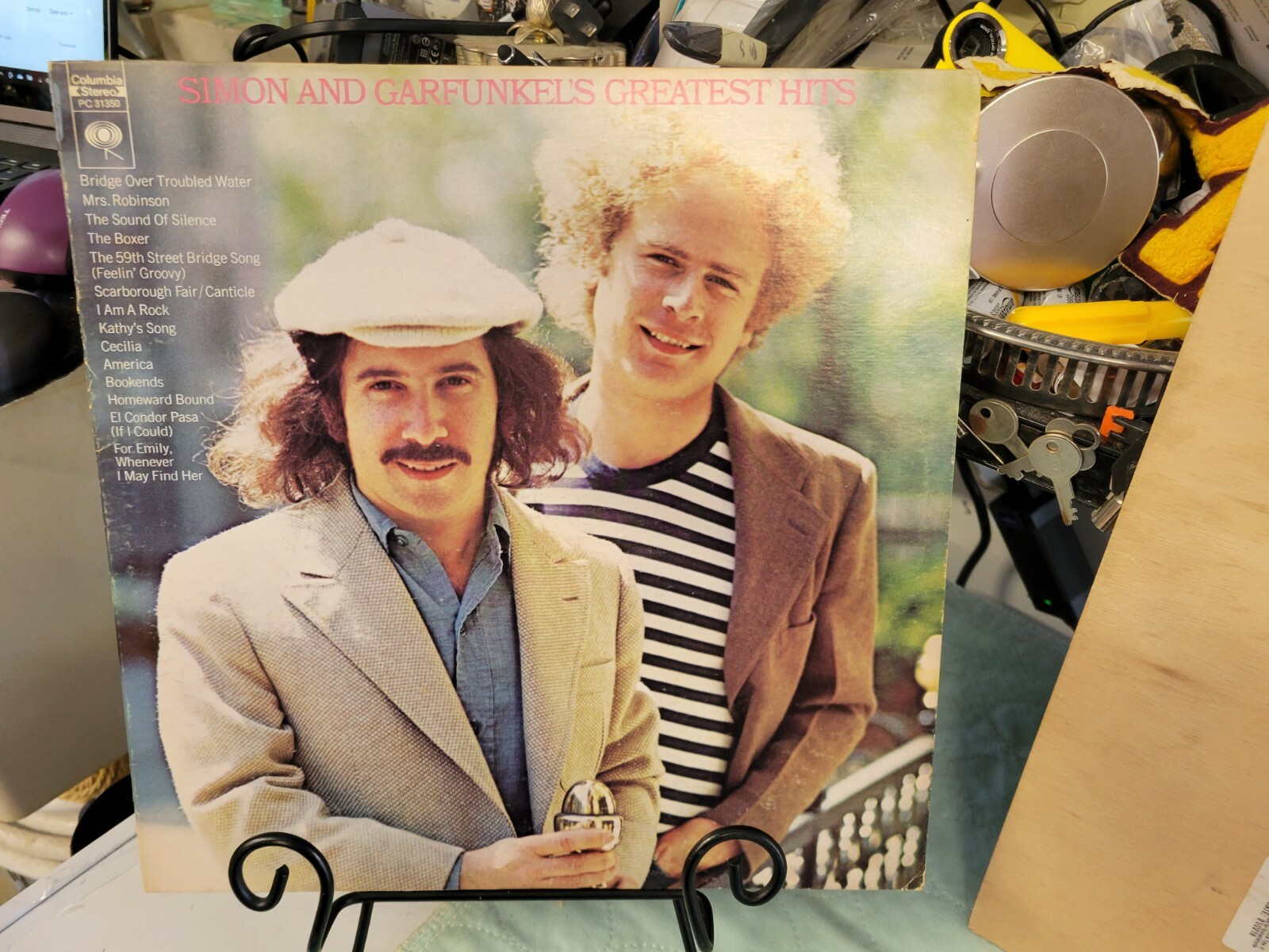 SIMON & GARFUNKEL GREATEST HITS COLUMBIA RECORDS PC 31350