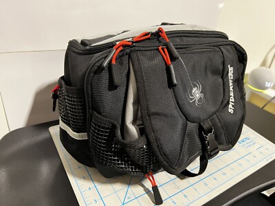 Spiderwire Spider Soft Fishing Tackle Bag 15.7-Liter Black 14x9x10