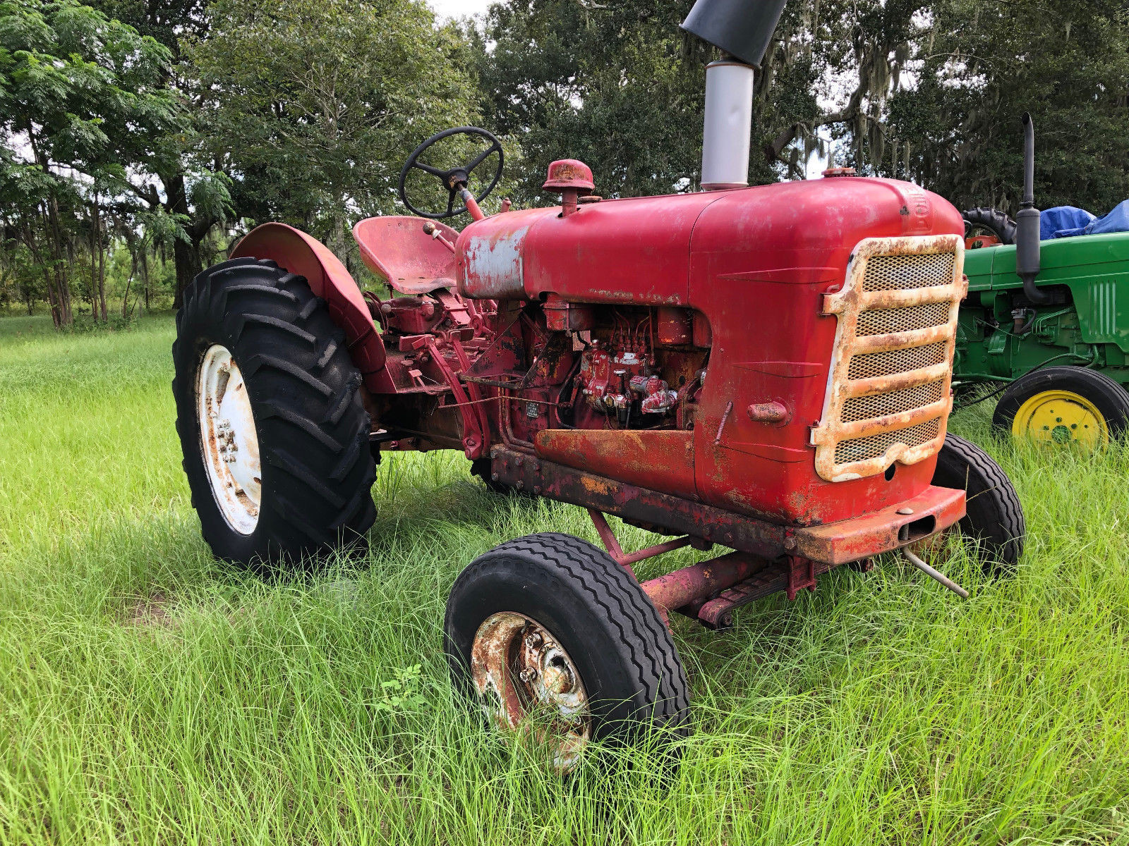 Someca 45 Tractor - Rare French Diesel Farm Equipment