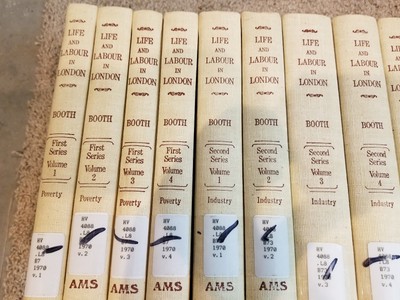 Life and Labour of the People in London by Charles Booth 17 Book Series Set AMS