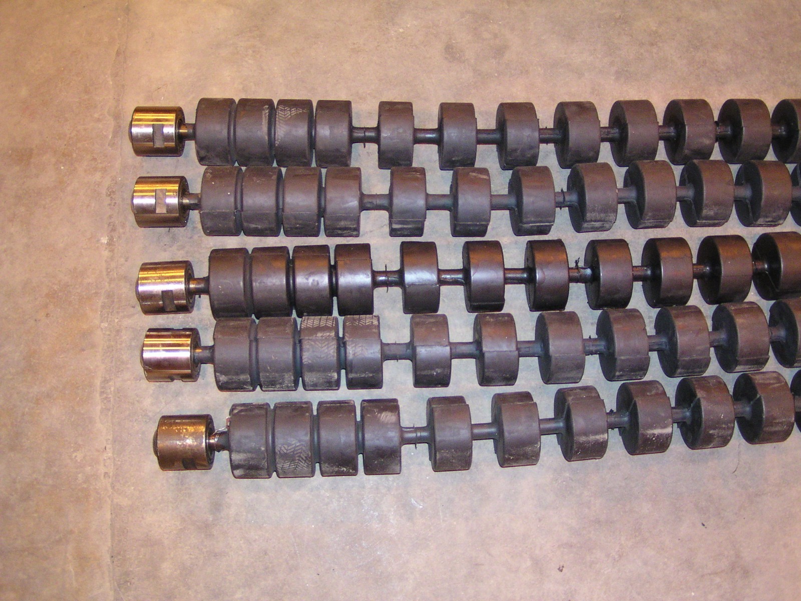 5 LIMBEROLLER BY CROUSE-HINDS SERIES LR-100 TROUGHING IDLER 42 IN. BELT X984-33A