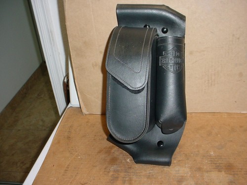 Harley Davidson Saddlebag Guard Bag with Water Bottle Holder Left 12594
