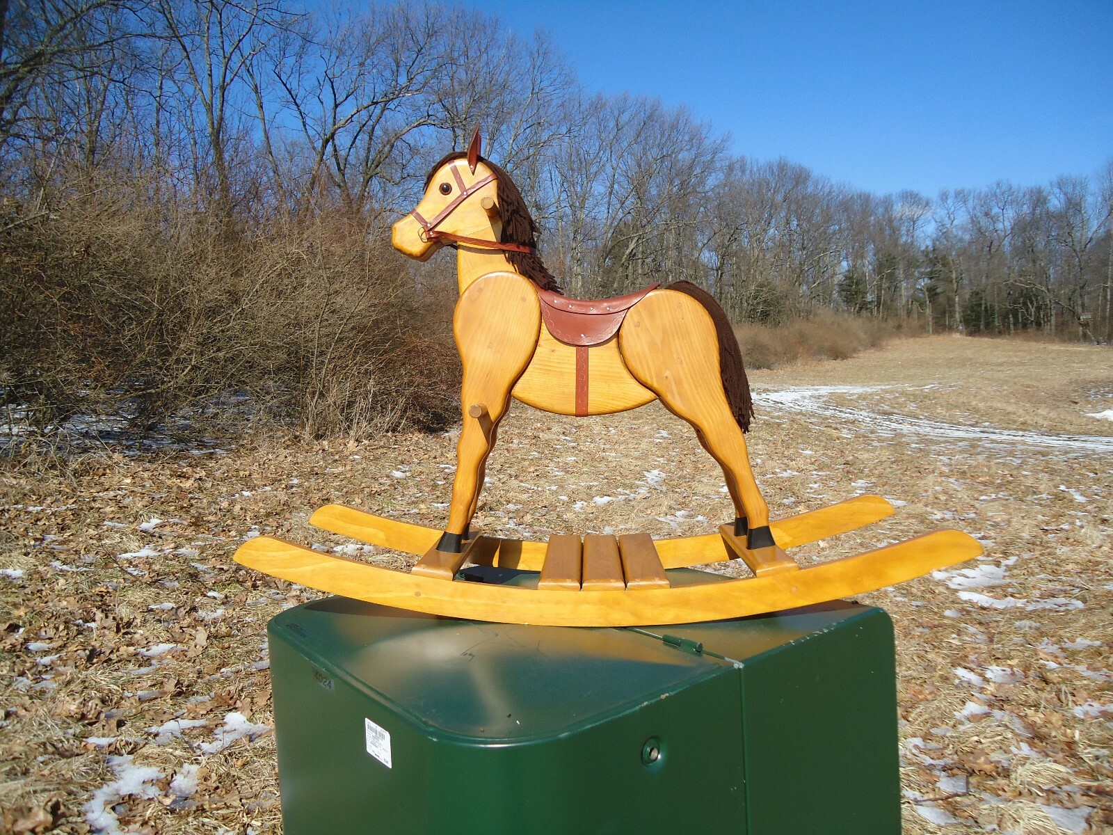 Antique Reproduction Bow Rocking Horse