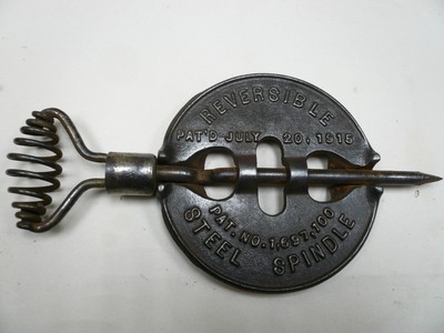 Vtg Lot 5 Dampers Reversible Spindle Flue Pipe Griswold Steel 4