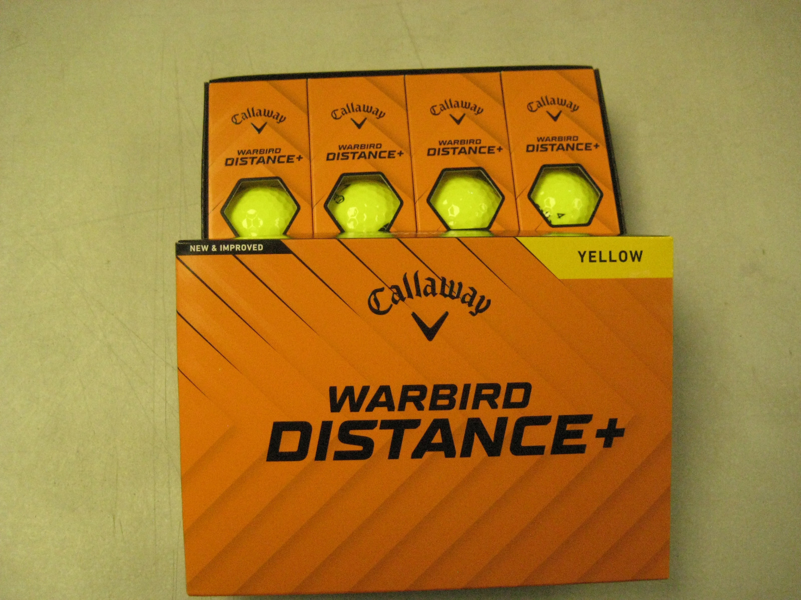 Callaway ゴールド パター USA製 2 dozen BRAND NEW 2025 Callaway Warbird Distance + Yellow | eBay