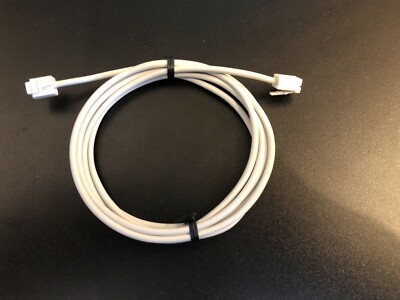 Genuine Apple Modem Cable WHITE Vintage Macintosh G3 G4 Phone RJ11 Collector