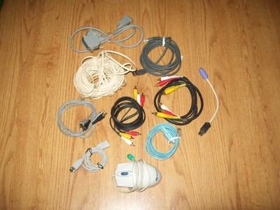 Computer cords, networking, cables, misc. mouse bulk sale