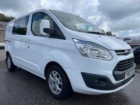 2013 FORD TRANSIT CUSTOM CREW CAB 2.2 TDCI LIMITED VAN - NO VAT - PX/FINANCE