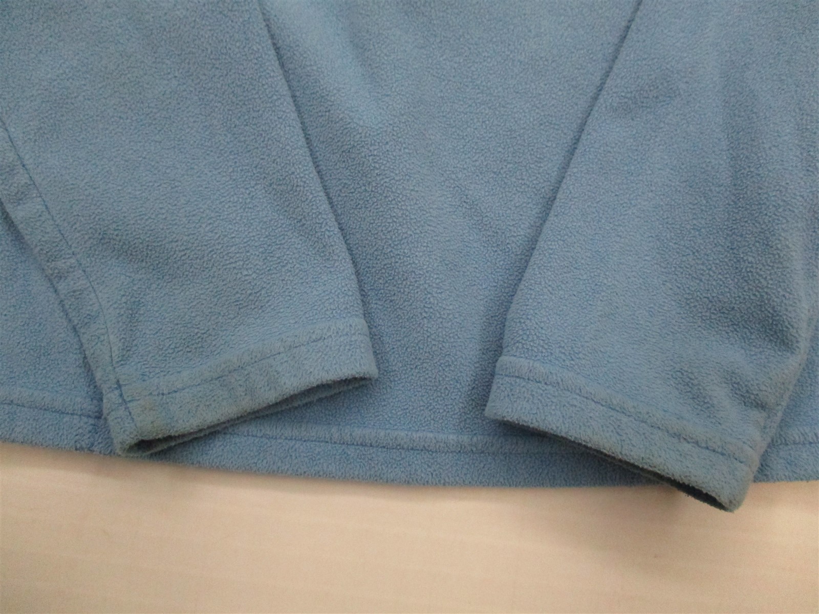 THE NORTH FACE K4229 Youth Girl Size XS Half Zip Midlayer Blue Fleece Sweatshirt
