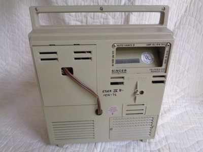 RARE Vintage Singer Study Mate II 1 Film Viewer and tape recorder  TESTED