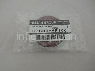 marron　0915♡ Genuine Nissan 90-00 300ZX Fairlady Z Z32 Front Z Emblem Red