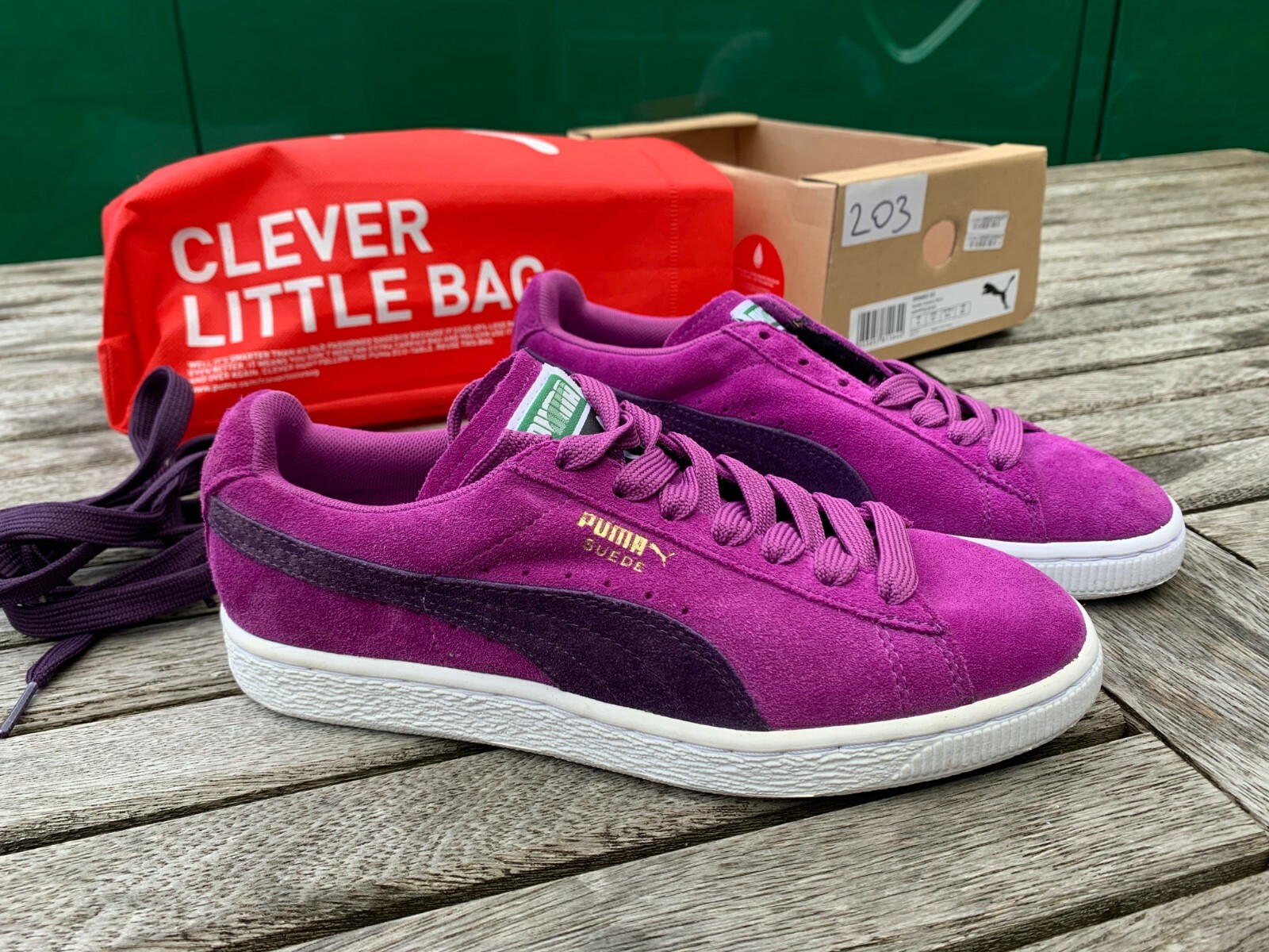 puma suede grape