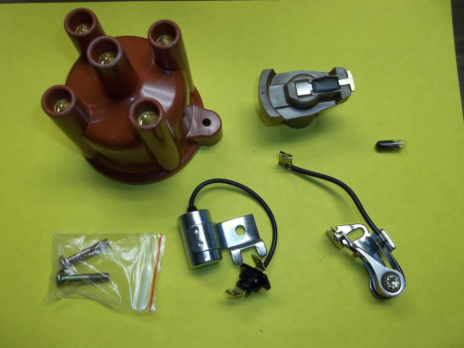 Volvo Penta 4 Cylinder Tune Up Kit Points Condenser Rotor Volvo Penta 4 Cylinder Tune Up Kit Points Condenser Rotor