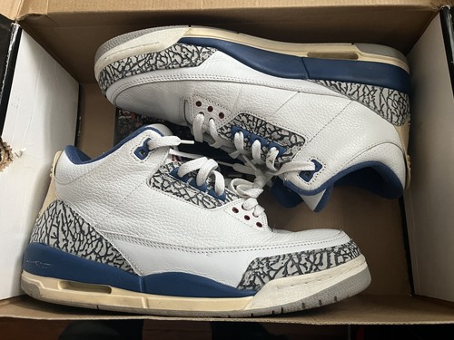 air jordan 3 true blue size 11