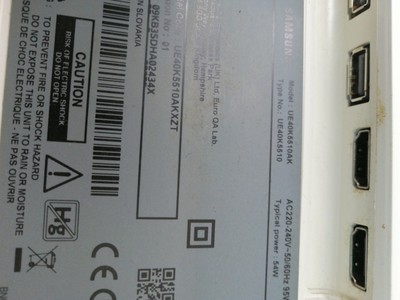 SAMSUNG UE40K5510 – white – Strange Things