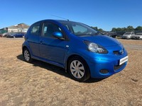 2011 Toyota Aygo 1.0 VVT-i Blue Hatchback 5dr Petrol MultiMode Euro 4 (67 bhp)
