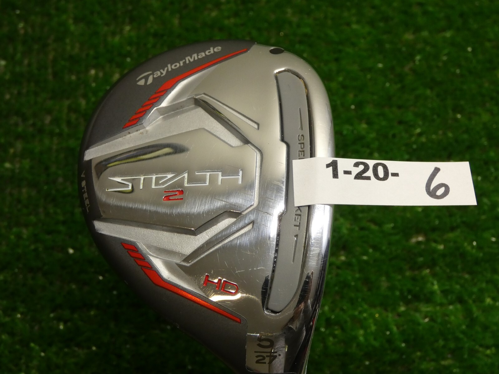 【美品】STEALTH2 HD ATTAS MB-HY 75S ＃5 TaylorMade Stealth 2 HD 27* Womens 5 Hybrid Ascent 45 Ladies