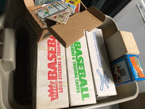 Huge Sports Card Collection-MLB/NFL/NBA/NHL/Etc & Misc Sport Items-70s/80s/90s