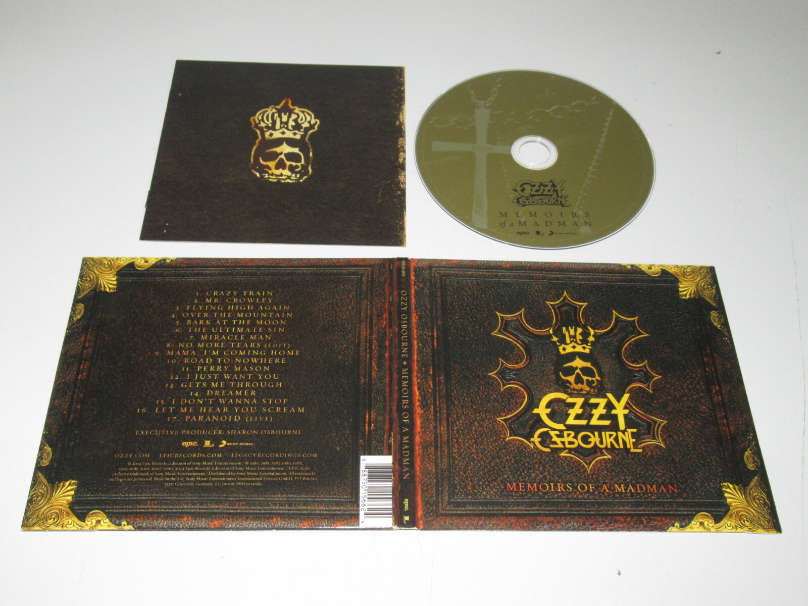 欧2LP Ozzy Osbourne Memoirs Of A Madman 88875015611 Epic /00260 欧2LP Ozzy Osbourne Memoirs Of A Madman 88875015611 Epic
