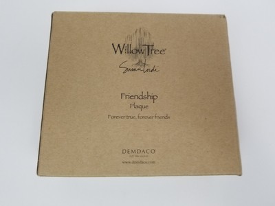 Willow Tree 2001 Friendship Forever True Friends Wall Art Susan Lordi Plaque