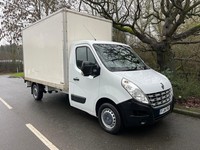 RENAULT MASTER LUTON BOX TAILLIFT 44k DIRECT MINISTRY OF DEFENCE 