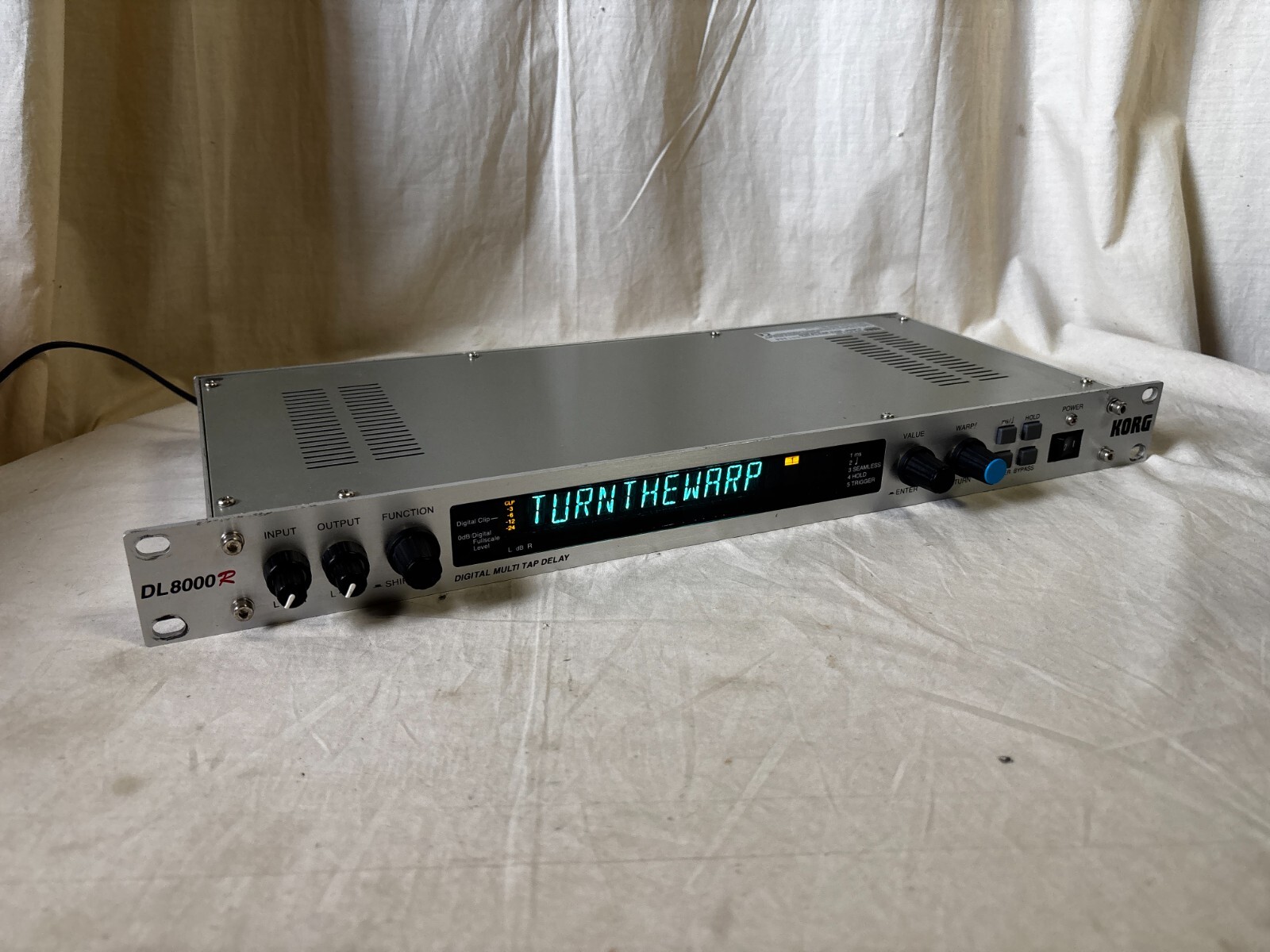 KORG DL8000R DIGITAL MULTI TAP DELAY