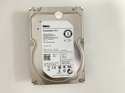 NEW Dell 529FG ST4000NM0023 4TB 7.2K 6Gb/s 128MB Cache 3.5'' SAS HDD Hard Drive