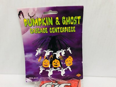 Beistle Halloween Pumpkin And Ghost Cascade Centerpiece Party Decor 2002 BIN 22