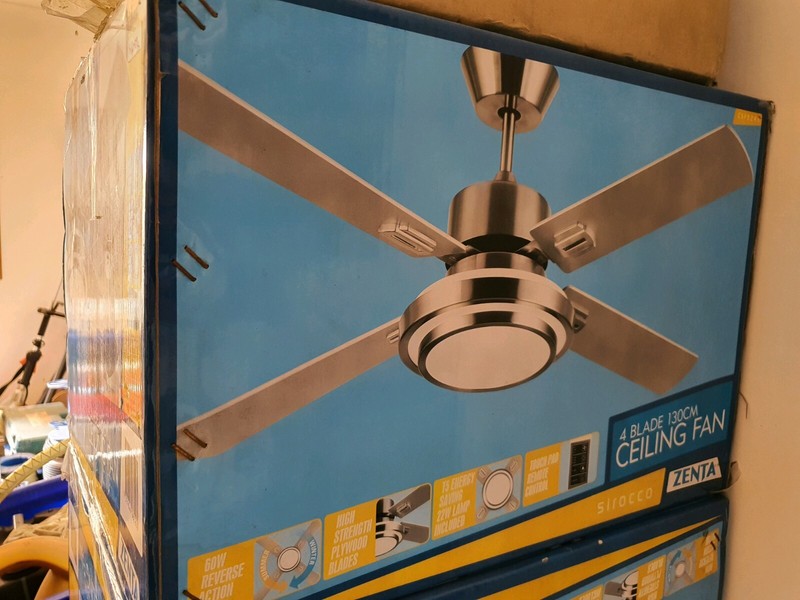 Scirocco Zenta 130cm Ceiling Fan Air Conditioning Heating