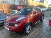 2012 Nissan Juke 1.6 Tekna Euro 5 (s/s) 5dr HATCHBACK Petrol Manual