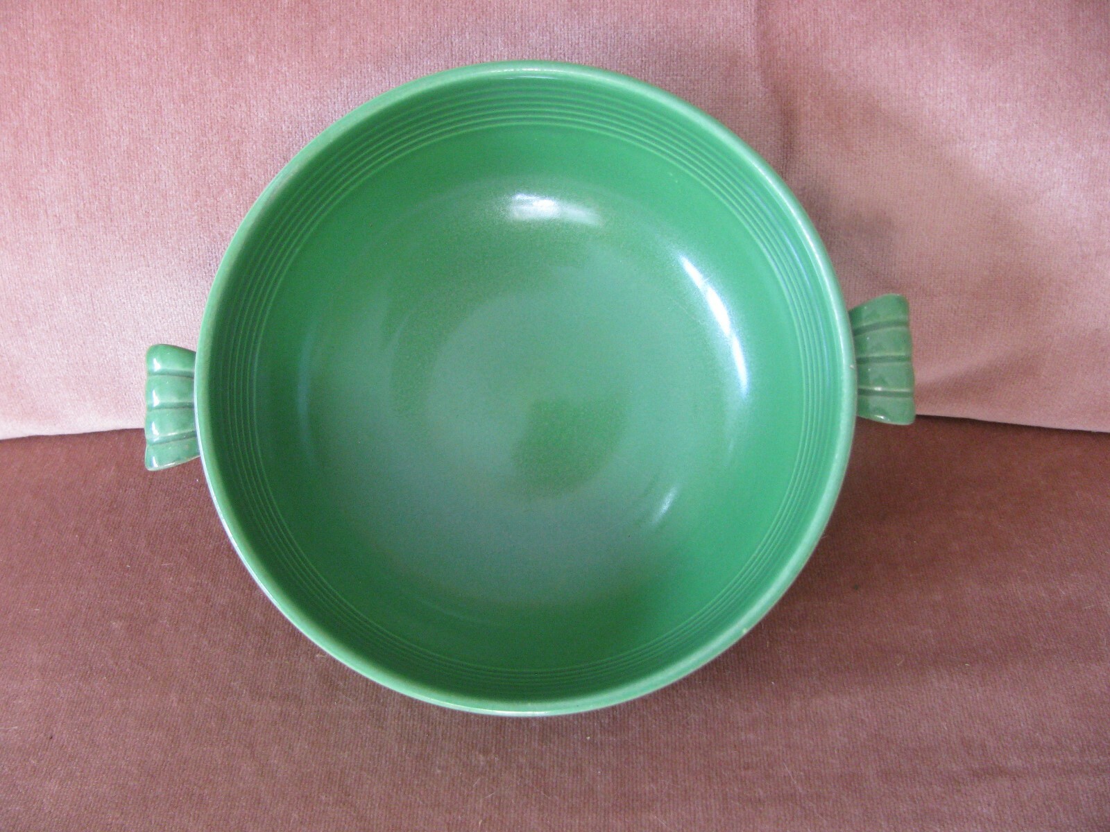 FIESTAWARE MEDIUM GREEN CASSEROLE DISH NO LID VINTAGE
