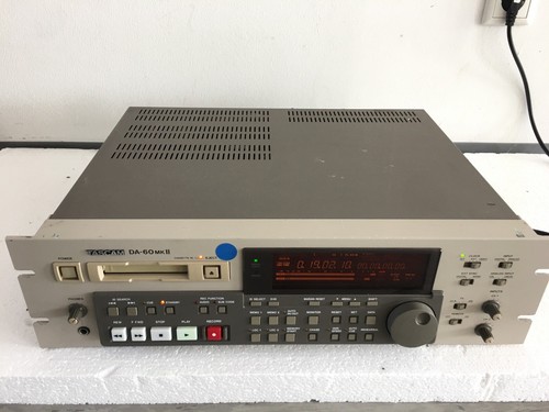 TASCAM DA-60 High-End DAT-Recorder - 224 DRUM HOURS - 2J