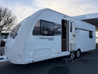 2018 SWIFT ARCHWAY HARRINGWORTH, TWIN AXLE WITH REAR ISLAND BED, CENTRE WASHROOM